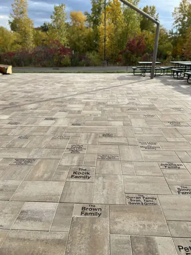 Custom engraved pavers by LetterNstone
