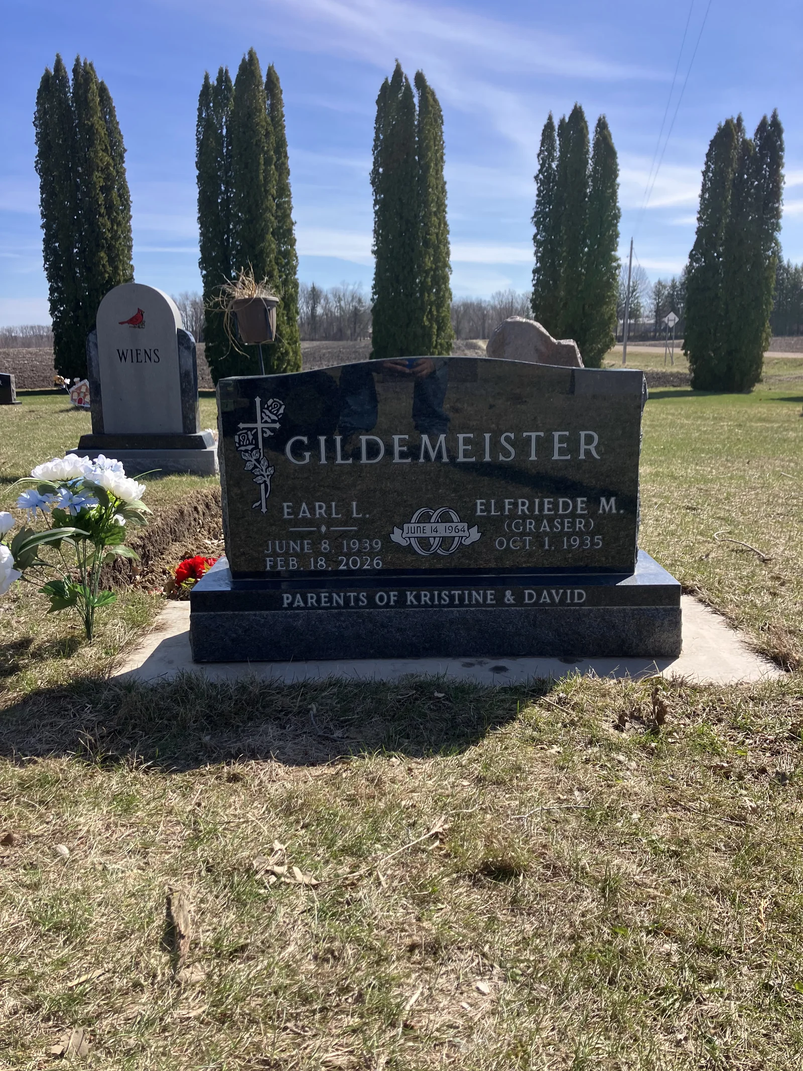 Cemetery lettering by LetterNstone