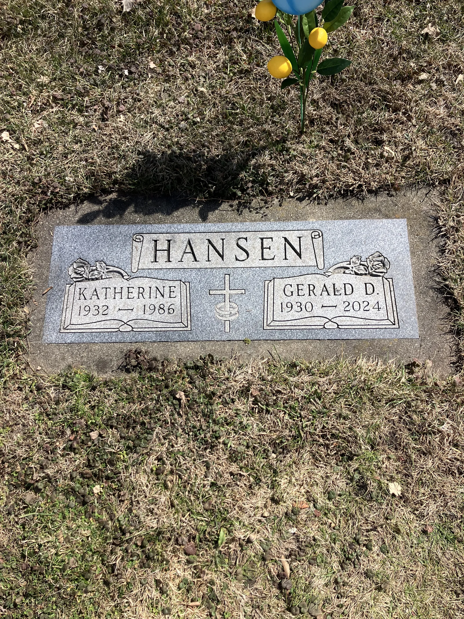 Cemetery lettering by LetterNstone