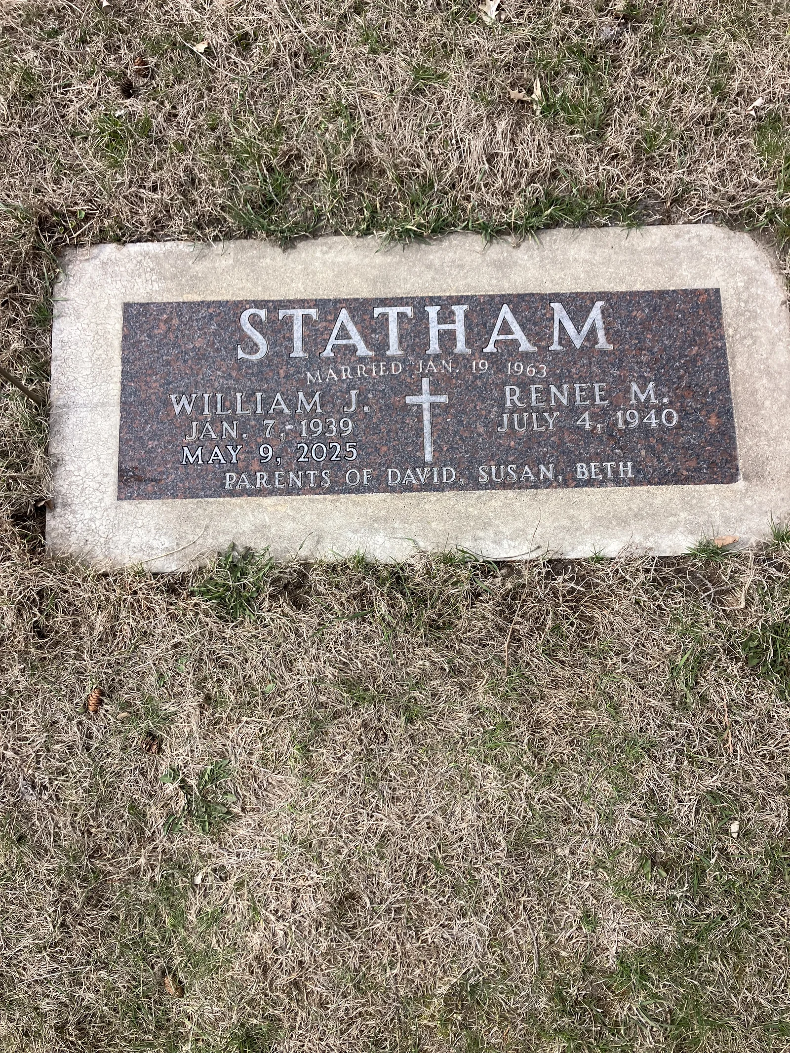 Cemetery lettering by LetterNstone