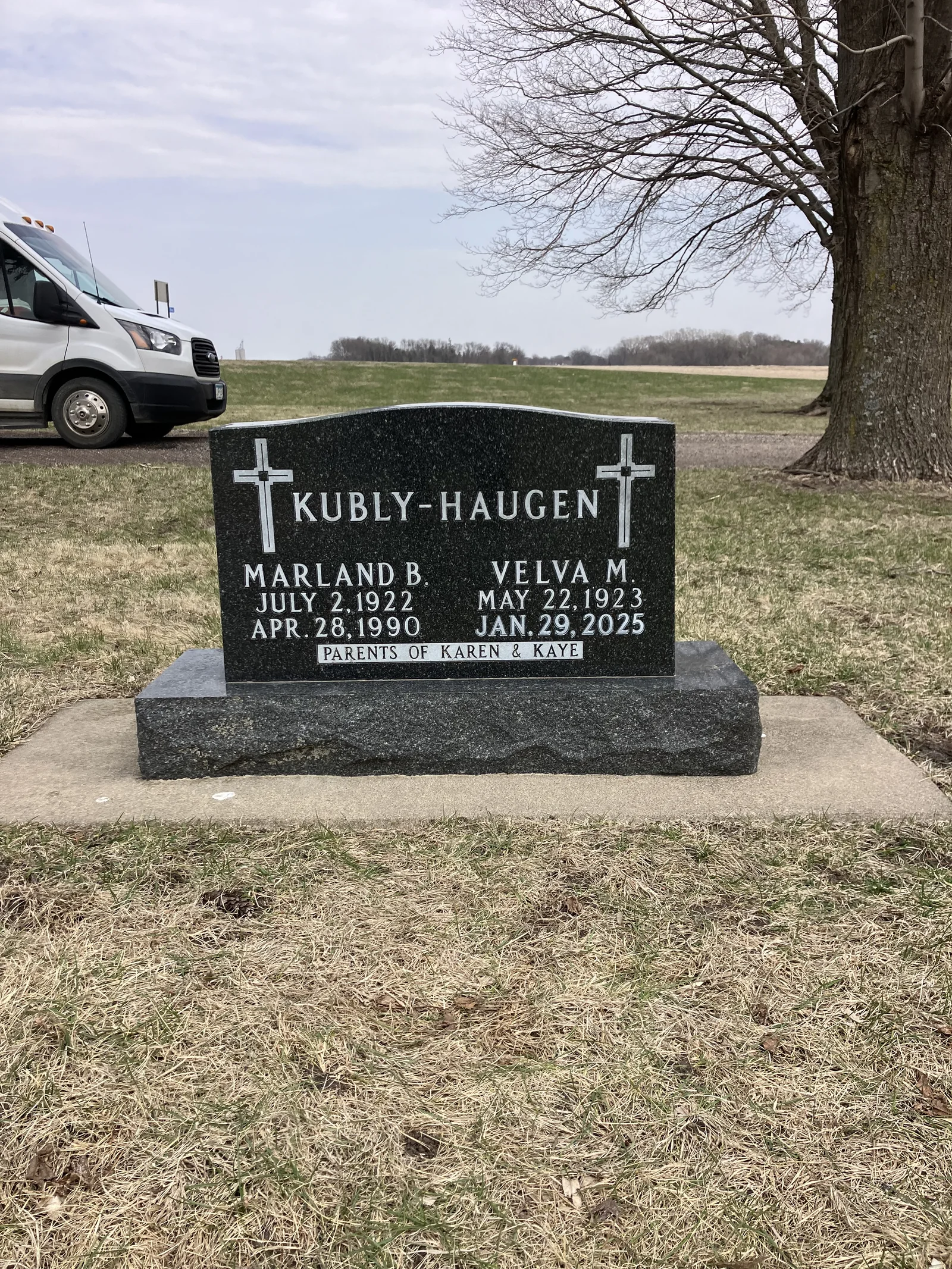 Cemetery lettering by LetterNstone