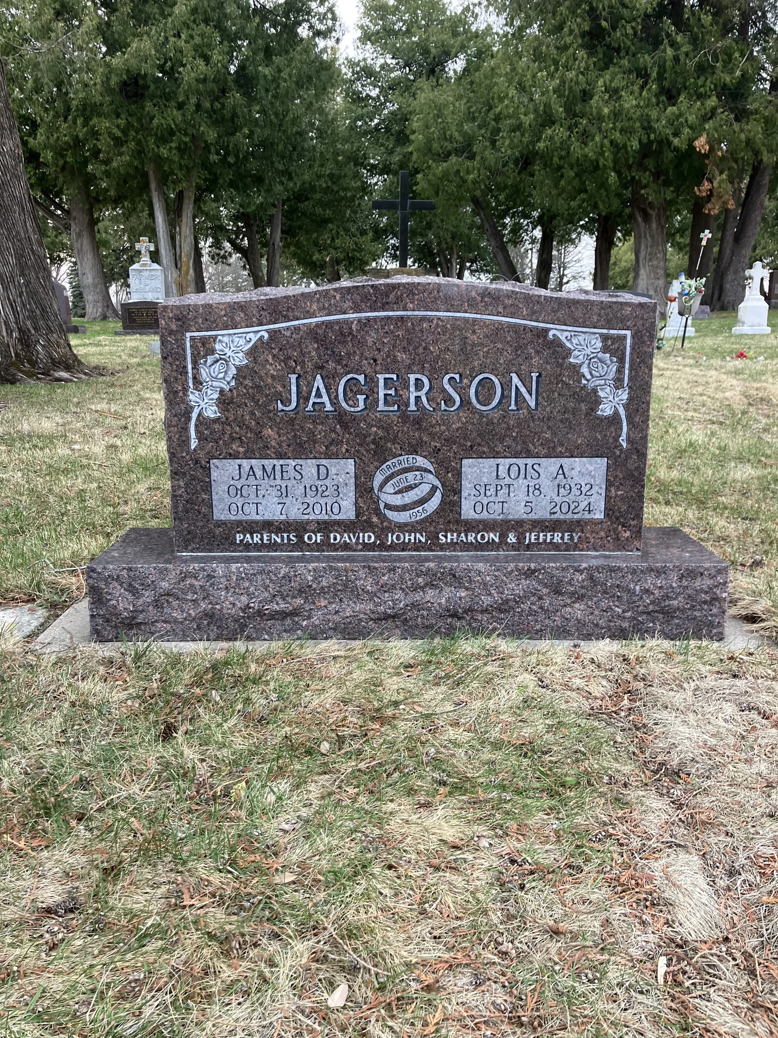 Cemetery lettering by LetterNstone